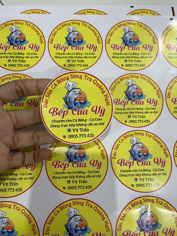 decal tem nhãn