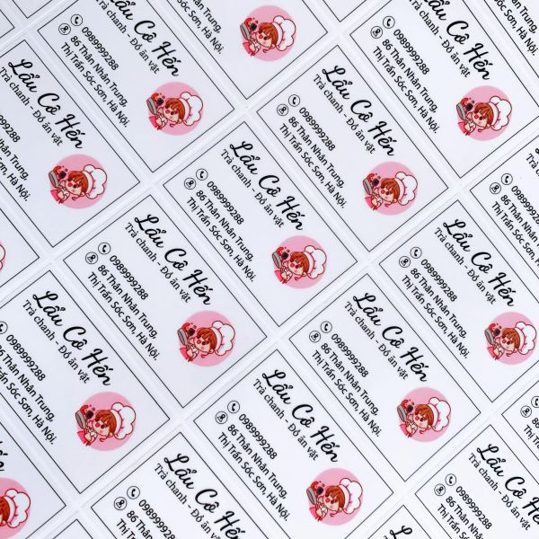 decal tem nhãn