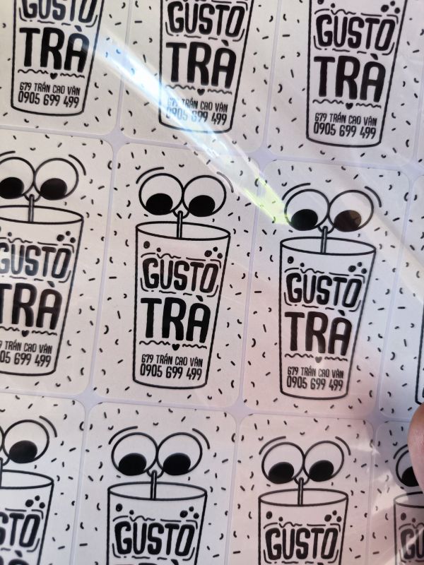 decal tem nhãn