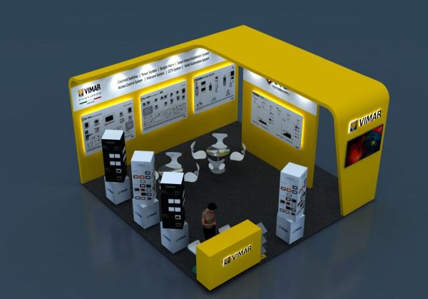 thiết kế gian hàng triển lãm