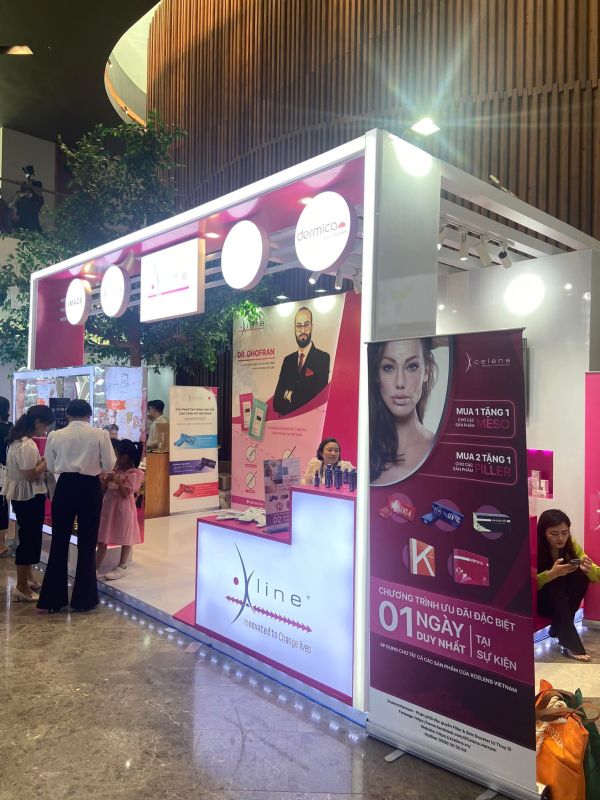 thiết kế thi công gian hàng tại tphcm