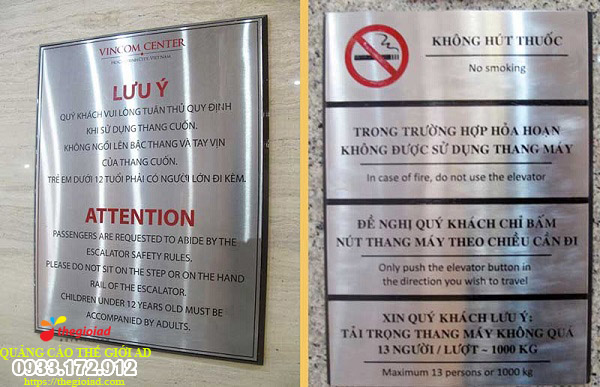 biển inox ăn mòn