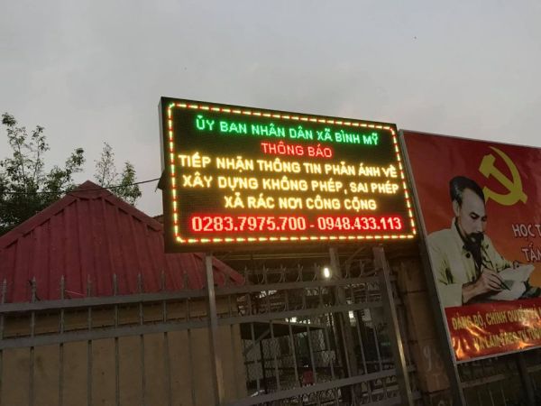 bảng led ma trận chạy chữ