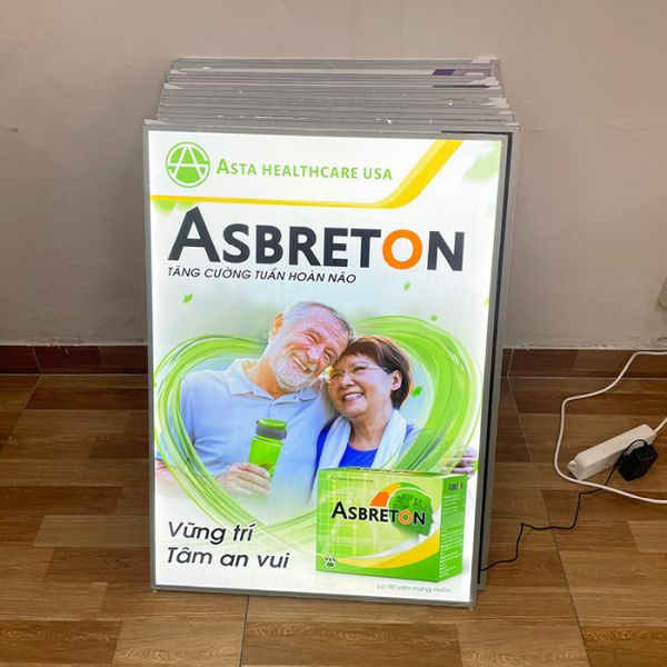 hộp đèn led quảng cáo siêu mỏng