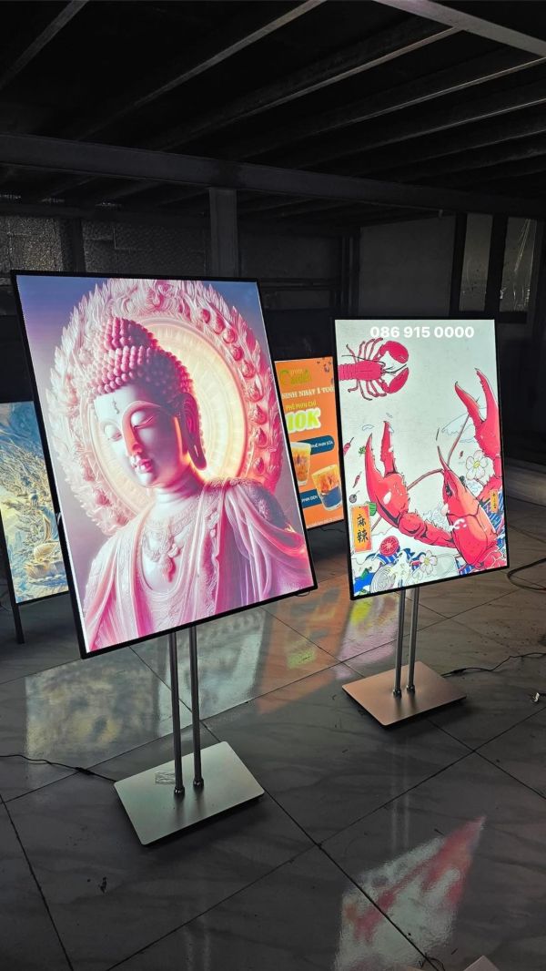 hộp đèn led quảng cáo siêu mỏng