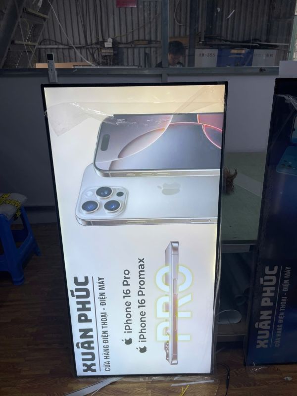 hộp đèn quảng cáo siêu mỏng