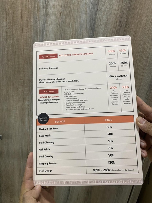 mẫu menu đẹp