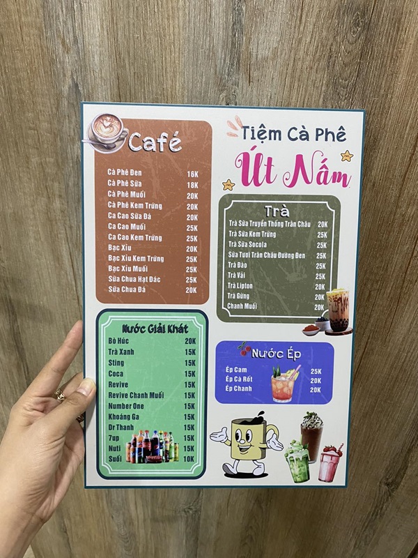 in menu quận 10