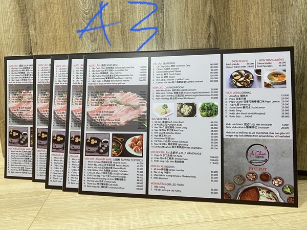 menu quận 10