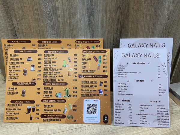 in menu quận 5