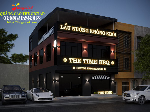 bảng hiệu nhà hàng