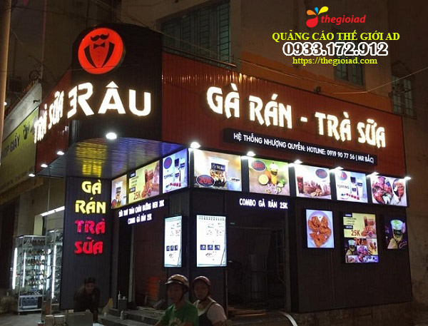 biển quảng cáo nhà hàng đẹp