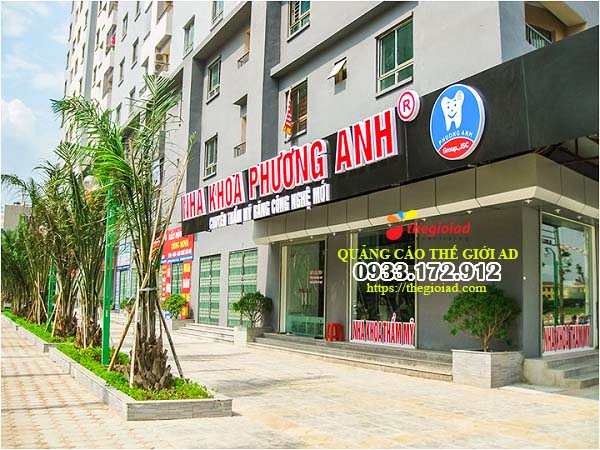 làm bảng hiệu nha khoa đẹp