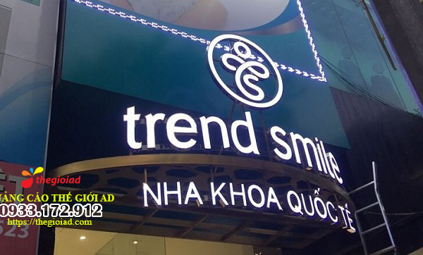 bảng hiệu nha khoa đẹp