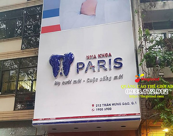 bảng hiệu nha khoa đẹp
