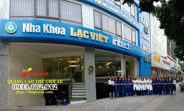 làm bảng hiệu quảng cáo nha khoa đẹp