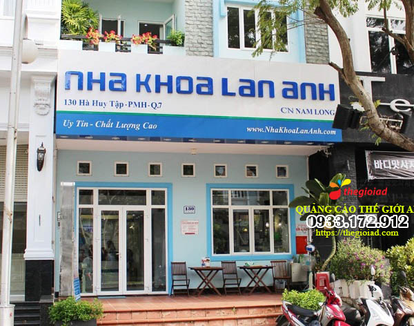 làm bảng hiệu quảng cáo nha khoa đẹp
