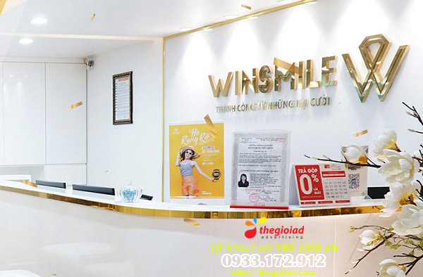 làm bảng hiệu nha khoa đẹp