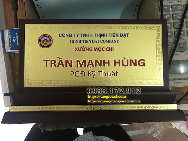làm biển phòng ban chức danh tphcm làm biển phòng ban chức danh tphcm