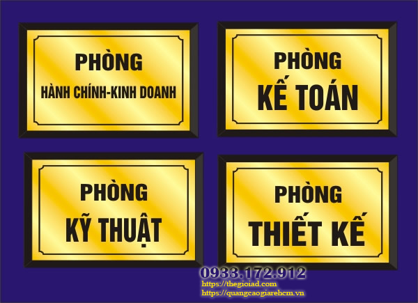 làm bảng phòng ban giá rẻ tphcm làm bảng phòng ban giá rẻ tphcm