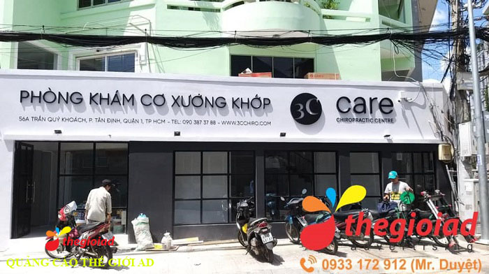 bảng hiệu quảng cáo alu phòng khám