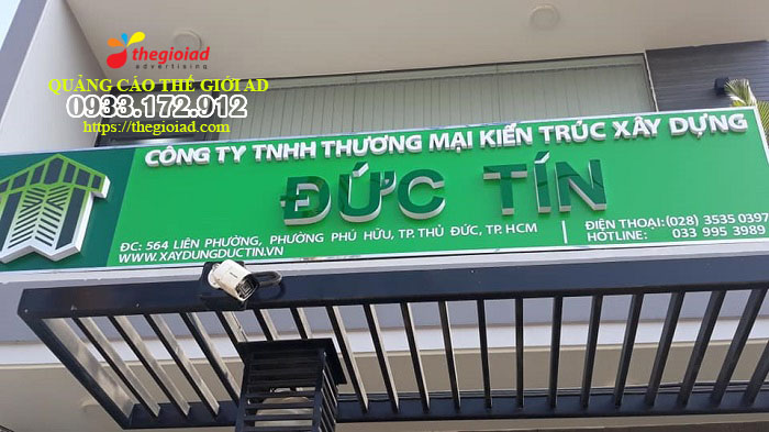 bảng hiệu công ty