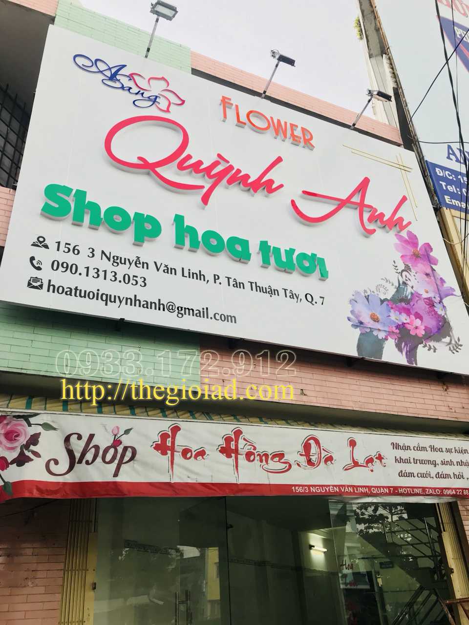 thi công làm bảng hiệu quảng cáo ở quận 3