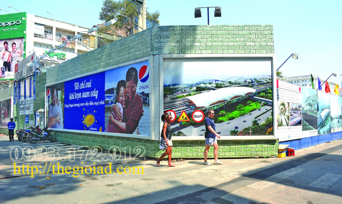 Thi công hàng rào công trình ở TPHCM Thi công hàng rào công trình ở TPHCM