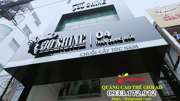 biển quảng cáo salon tóc đẹp