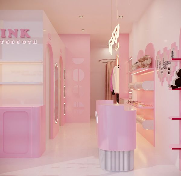 thi công shop thời trang