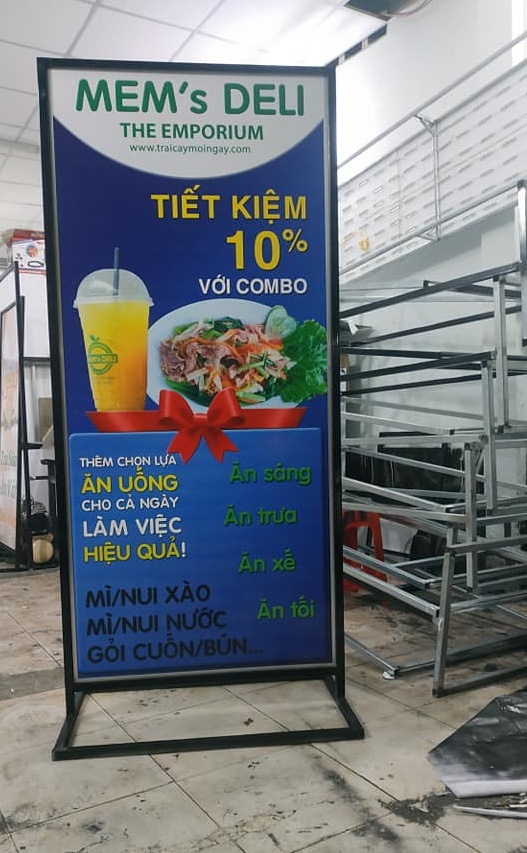 bảng hiệu standee đẹp