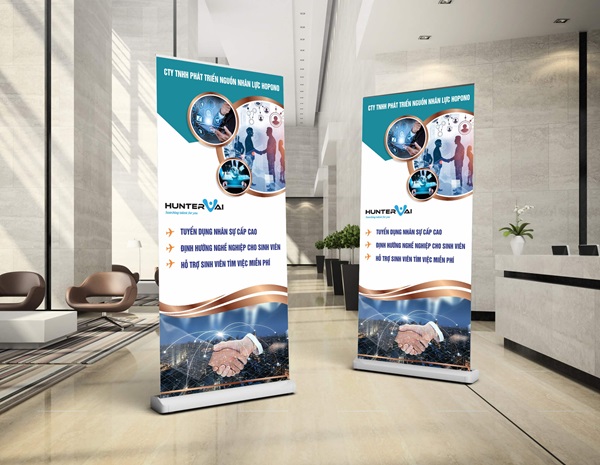 làm standee bình tân