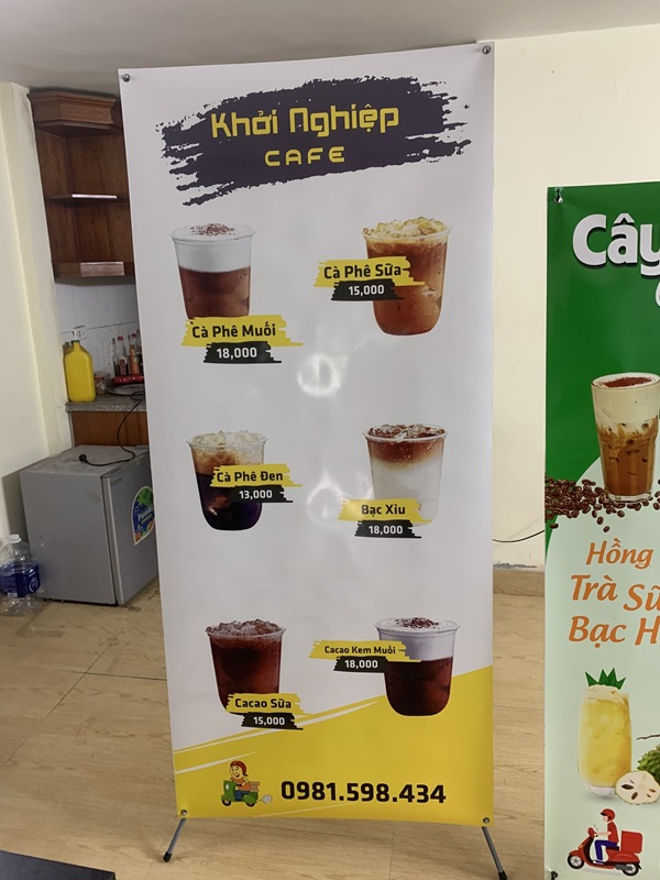 in standee chữ x in standee chữ x