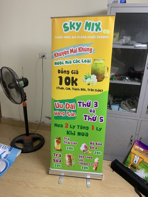 standee quận 2 đẹp