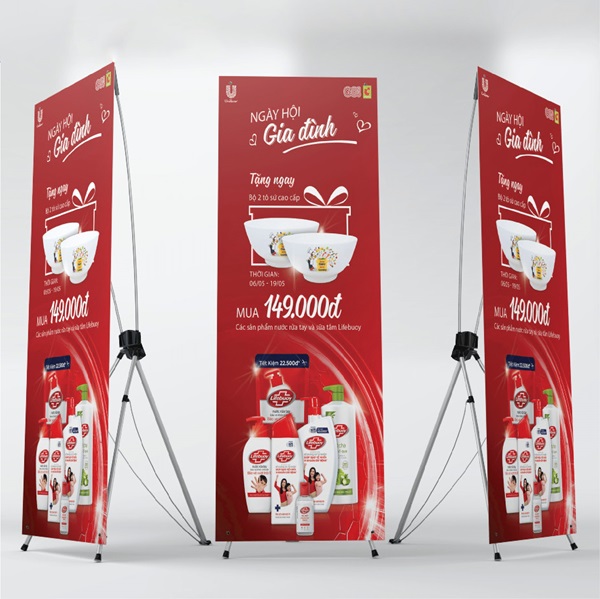 standee giới thiệu sản phẩm